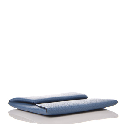 Hermes Epsom Bastia Coin Purse Bleu Azur 4 of 8