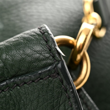 Prada Vitello Daino Shopping Tote Foresta 14 of 14