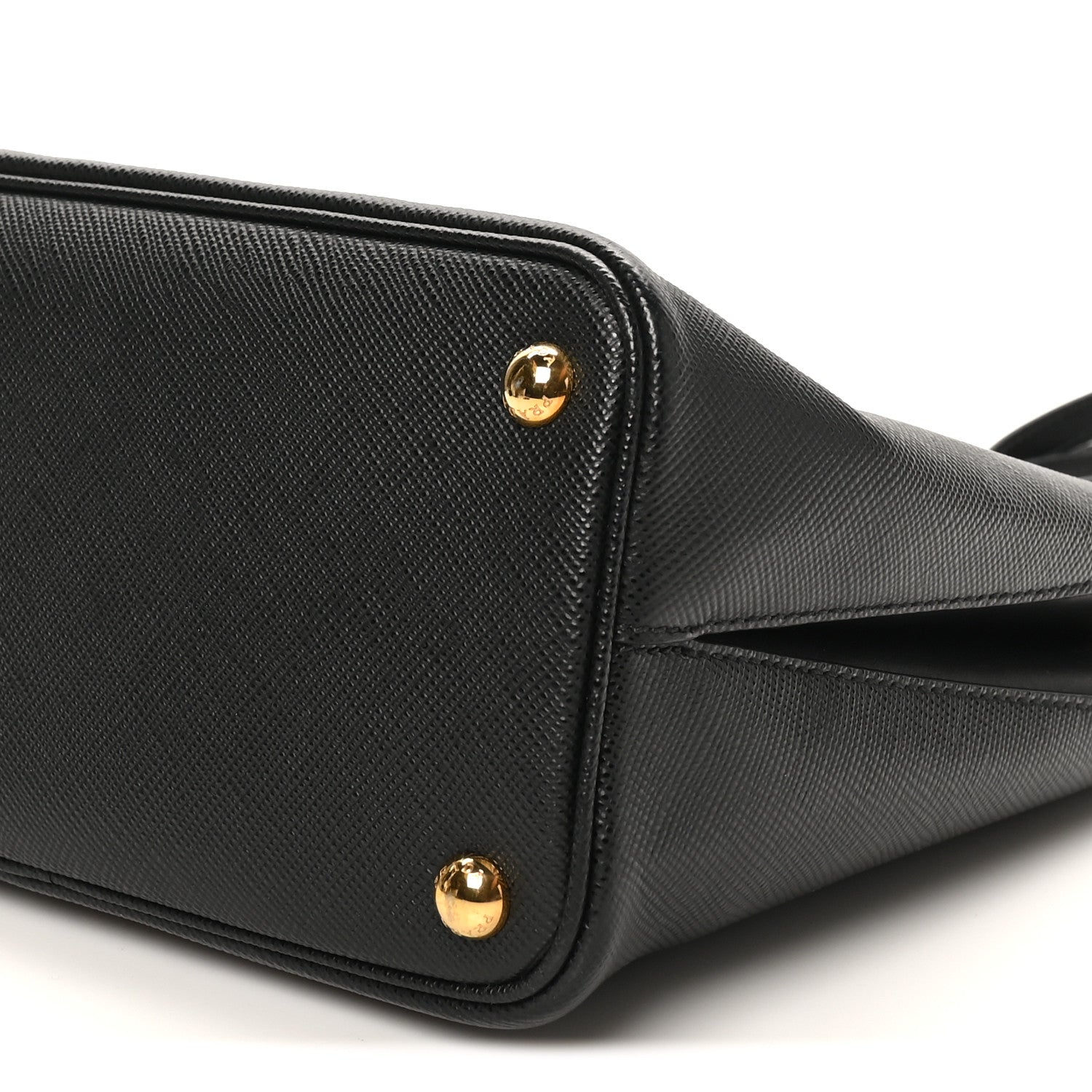 Prada Saffiano Small Ingrid Top Handle Bag Black 9 of 9