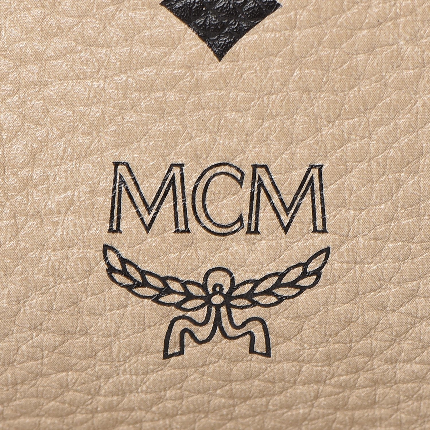 MCM Visetos Medium Essentials Shopper Tote Beige 14 of 28