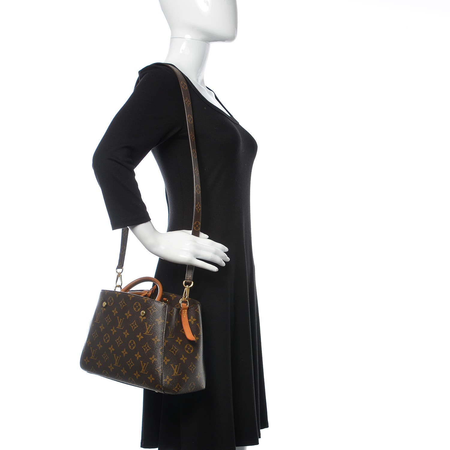 Louis Vuitton Monogram Montaigne BB 3 of 24