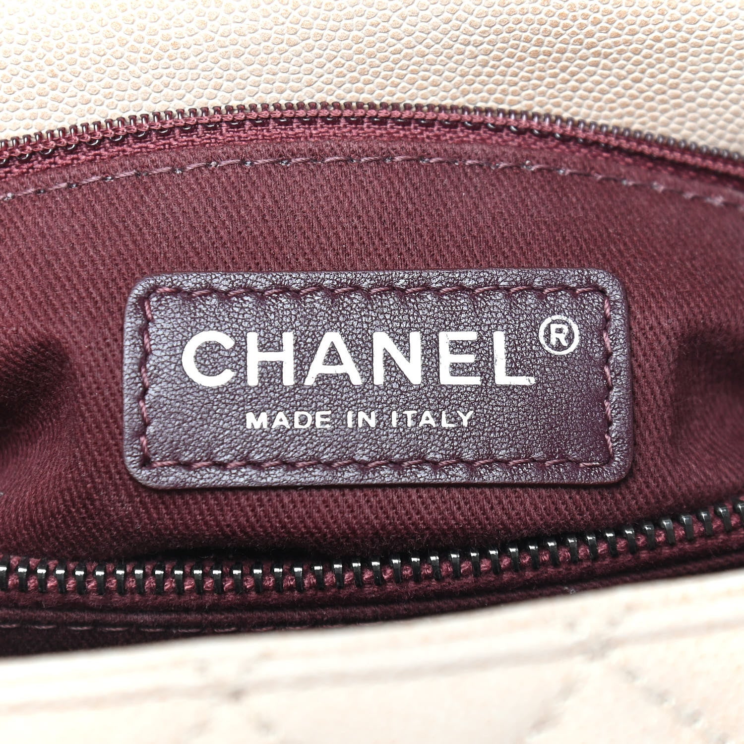 Chanel Caviar Quilted Small Coco Handle Flap Light Beige 5 of 8