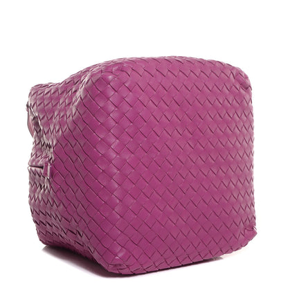 Bottega Veneta Nappa Intrecciato Cube Messenger Ametiste 4 of 8