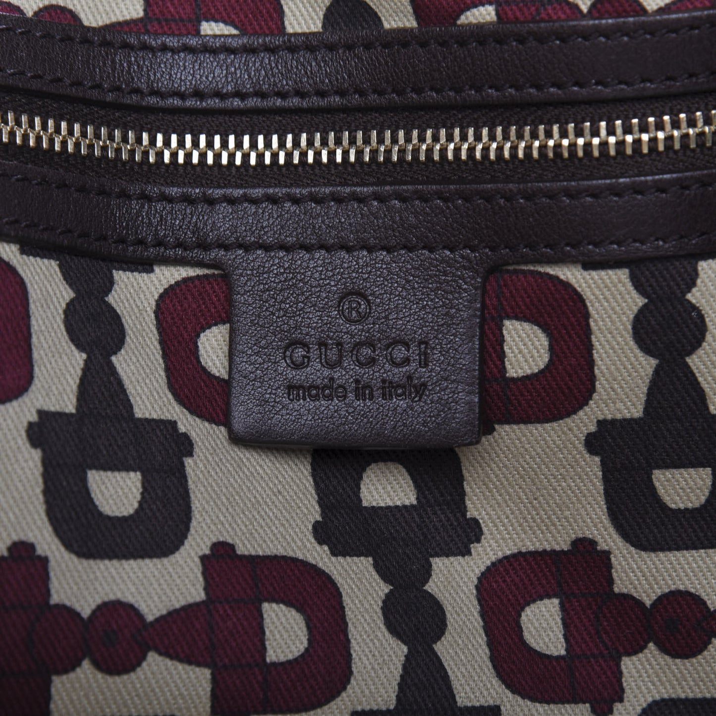 Guccissima Pelham Shoulder Bag Chocolate