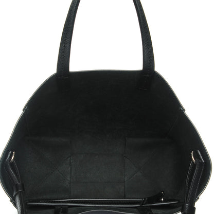 Celine Grained Calfskin Small Vertical Cabas Black 5 of 7