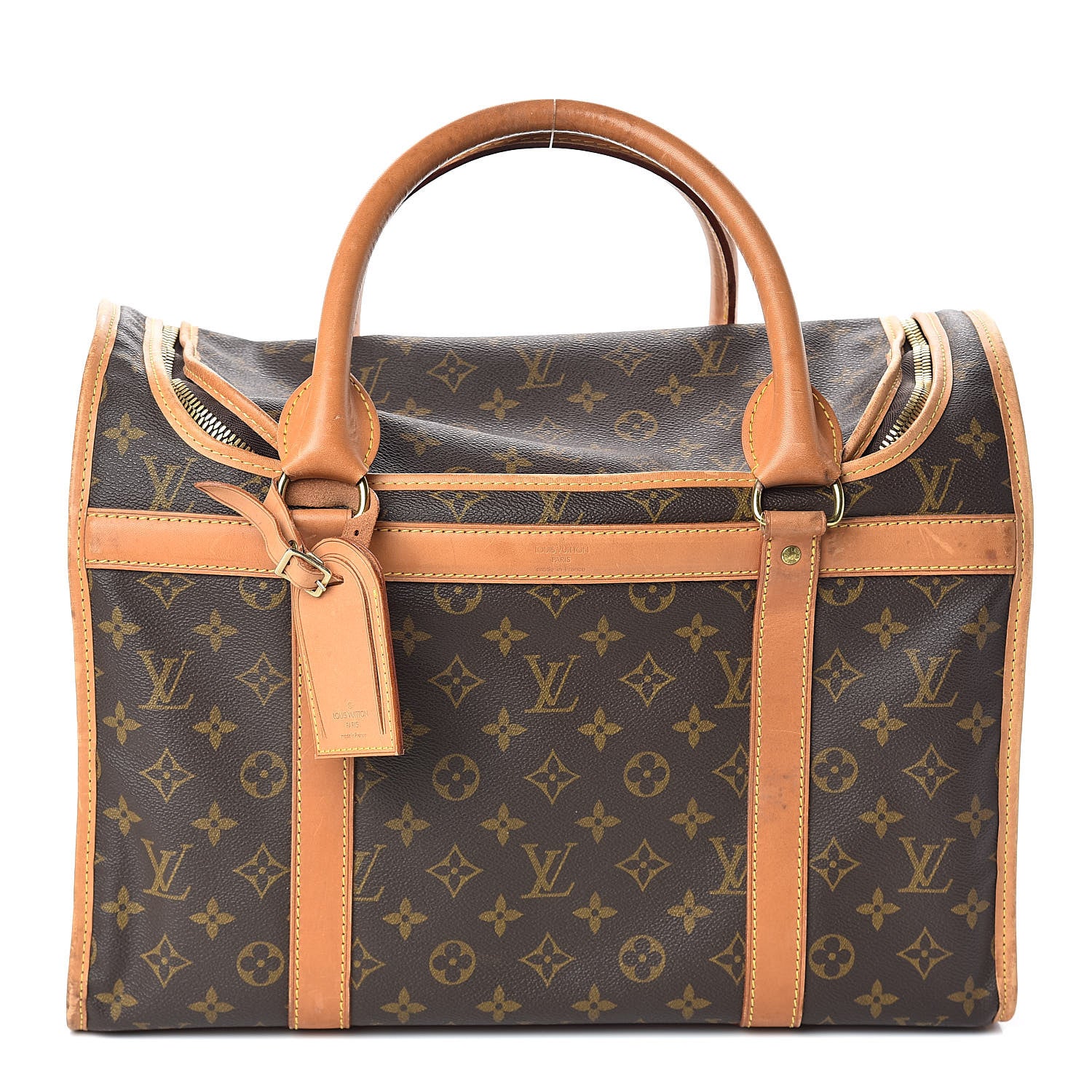Louis Vuitton Monogram Sac Chien 40 Pet Carrier 1 of 14