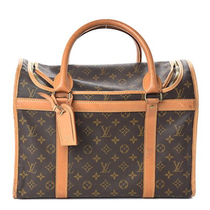 Louis Vuitton Monogram Sac Chien 40 Pet Carrier 1 of 14