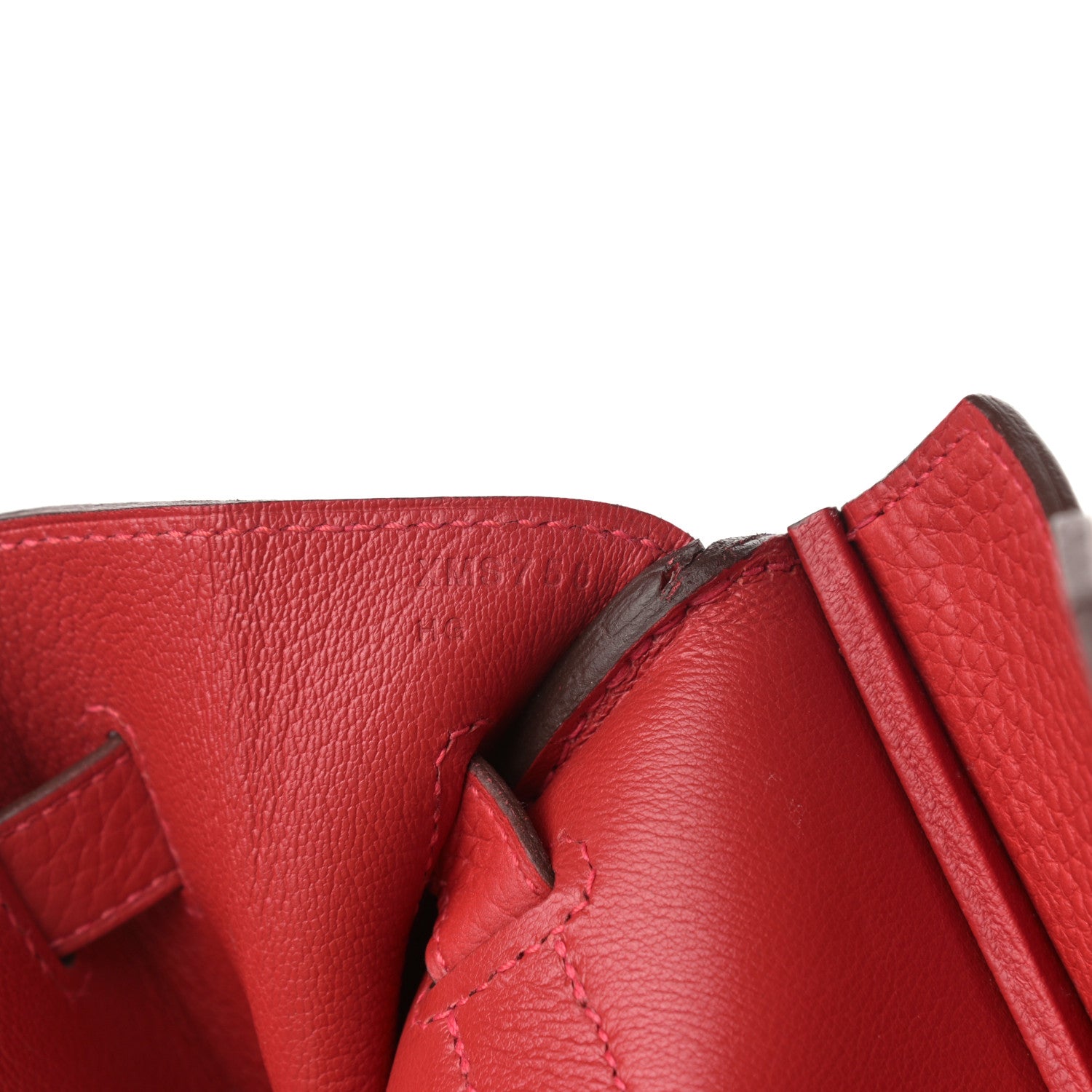 Hermes Togo Birkin 35 Rouge Casaque 6 of 12