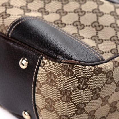 Gucci Monogram Medium Princy Tote Dark Brown 9 of 14