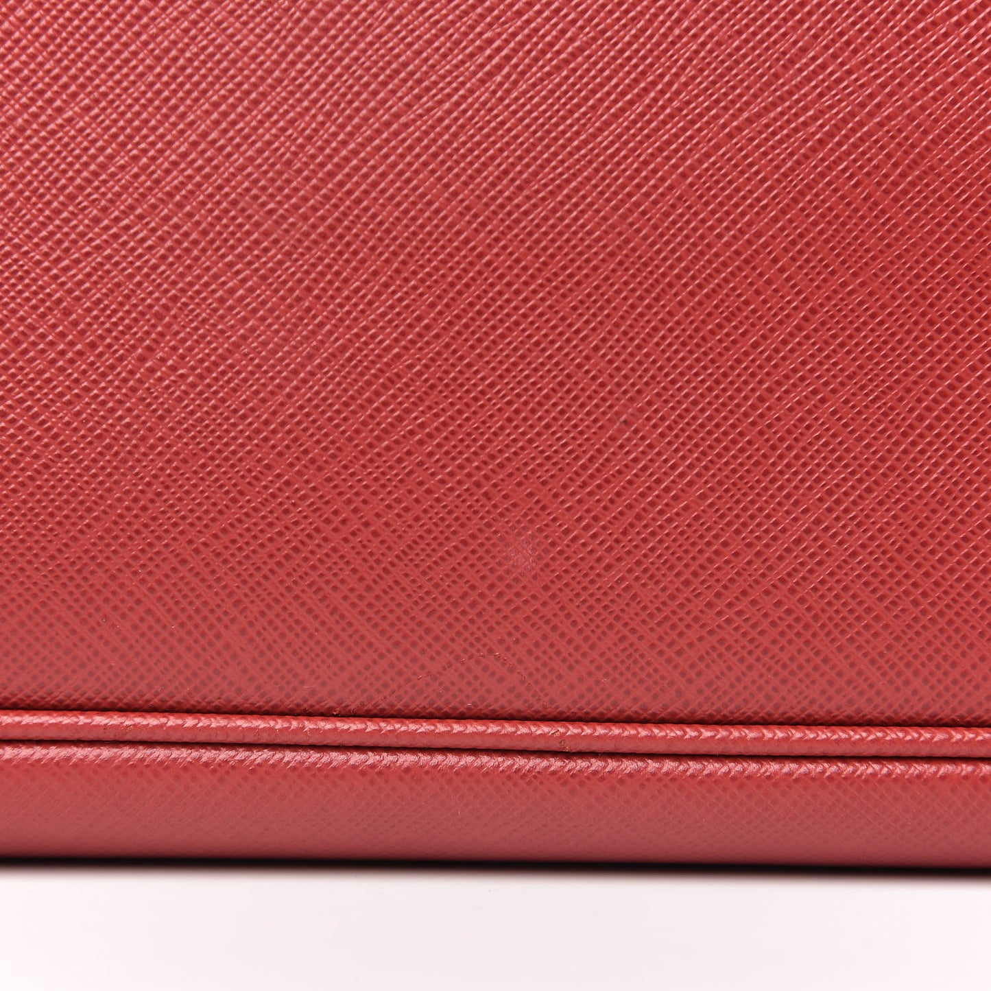 Saffiano Large Galleria Double Zip Tote Fuoco