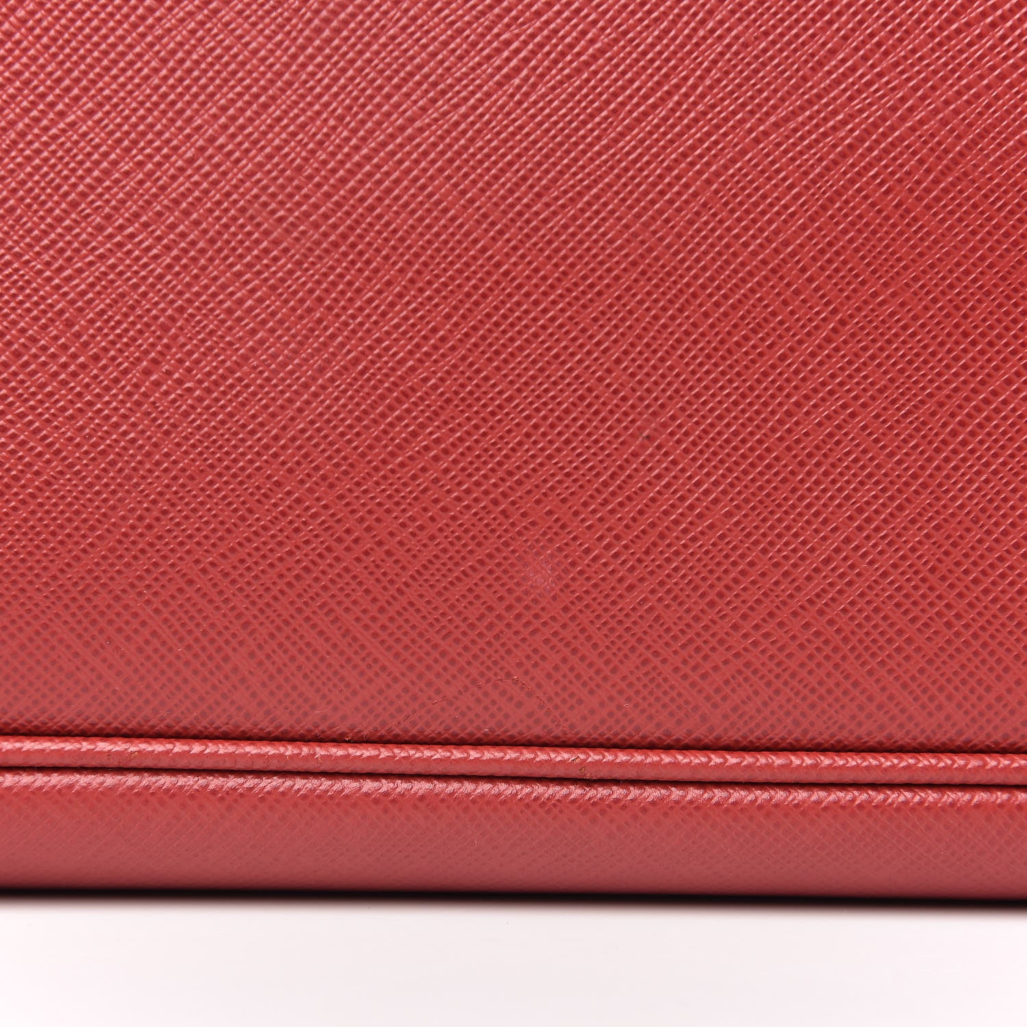 Prada Saffiano Large Galleria Double Zip Tote Fuoco 14 of 19