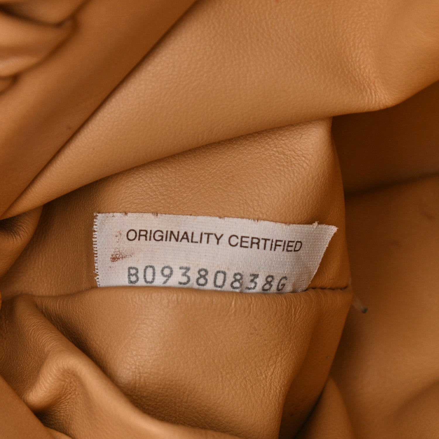 Bottega Veneta Calfskin The Pouch Chain Almond 8 of 12