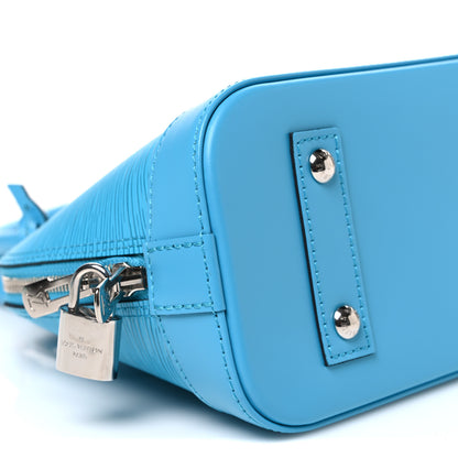 Louis Vuitton Epi Jacquard Alma BB Turquoise 7 of 8