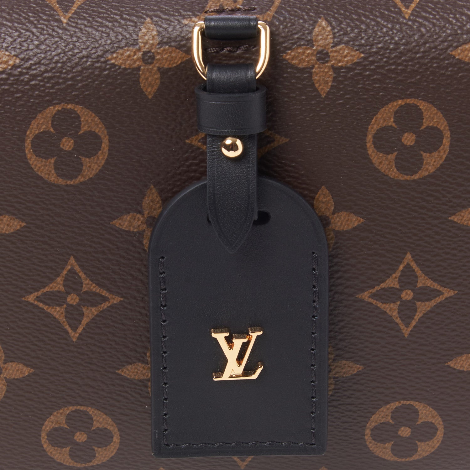 Louis Vuitton Monogram Petite Malle Souple Black 10 of 12