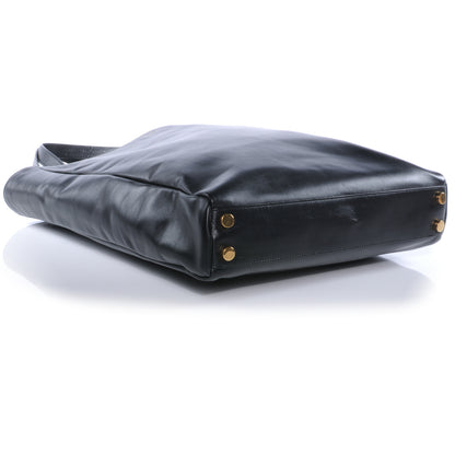 Saint Laurent Soft Calfskin Bo Museum Tote Black 4 of 9