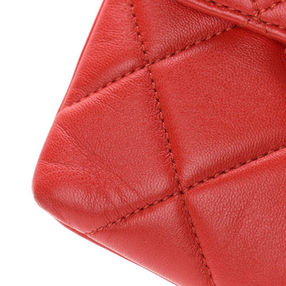 Chanel Lambskin Quilted Medium Trendy CC Flap Red 15 of 18