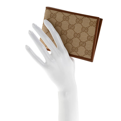 Gucci Monogram Bi-Fold Wallet Brown 2 of 8