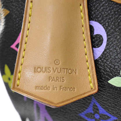 Louis Vuitton Monogram Multicolor Speedy 30 Black 9 of 9
