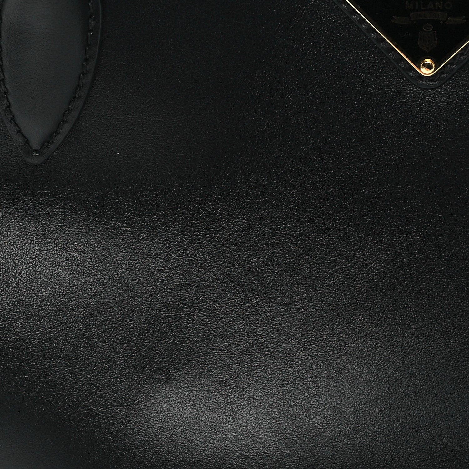 Prada City Calf Small Triangle Shoulder Bag Black 10 of 10