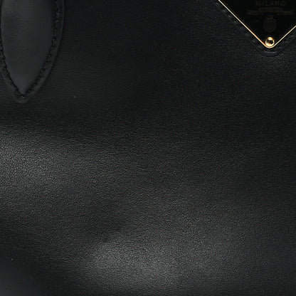 Prada City Calf Small Triangle Shoulder Bag Black 10 of 10