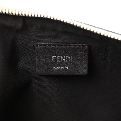 Fendi Vitello Grace Matte Metal Handle Medium Fendigraphy Hobo Bag Beige Amido 6 of 10