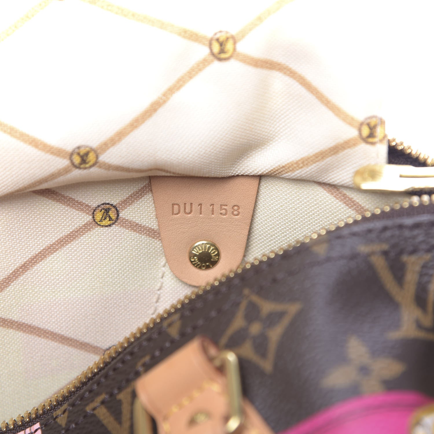 Louis Vuitton Monogram Summer Trunks Speedy Bandouliere 30 7 of 10