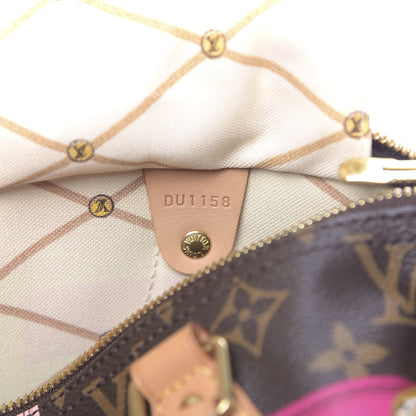 Louis Vuitton Monogram Summer Trunks Speedy Bandouliere 30 7 of 10