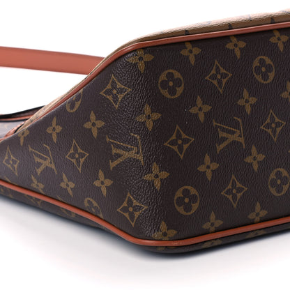 Louis Vuitton Reverse Monogram Dauphine Hobo MM 8 of 9