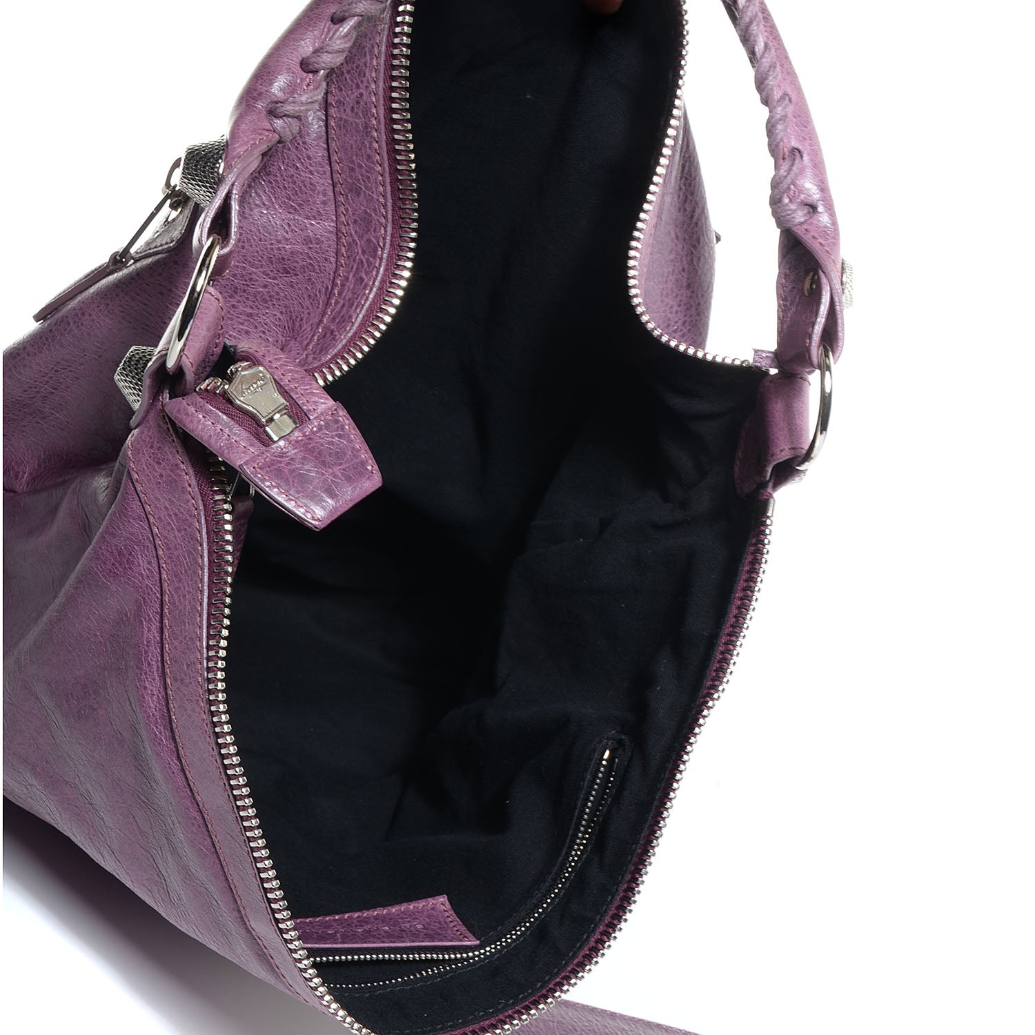 Balenciaga Agneau Giant 21 Silver Hardware Day Hobo Murier 5 of 11