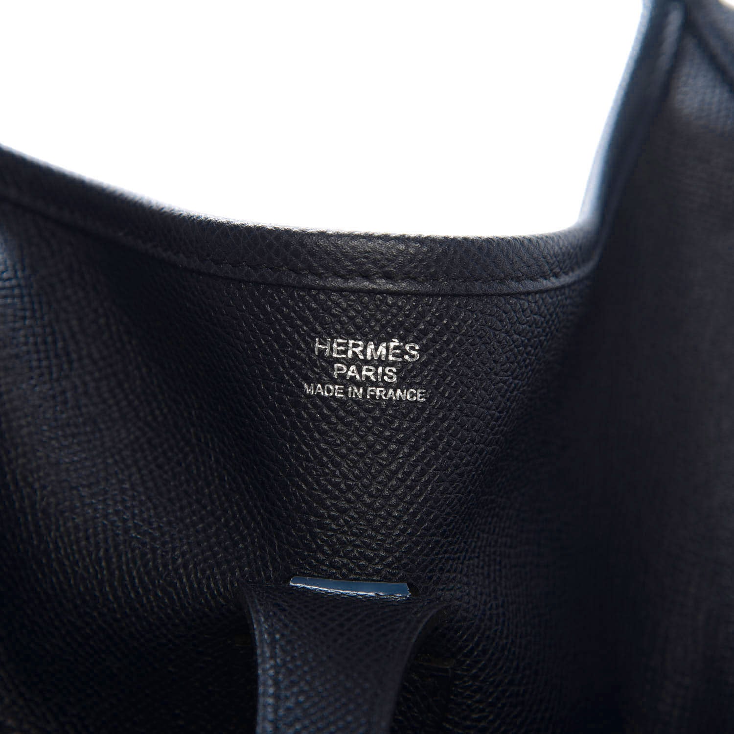Hermes Epsom Evelyne III PM Bleu Nuit 9 of 10