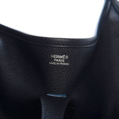 Hermes Epsom Evelyne III PM Bleu Nuit 9 of 10