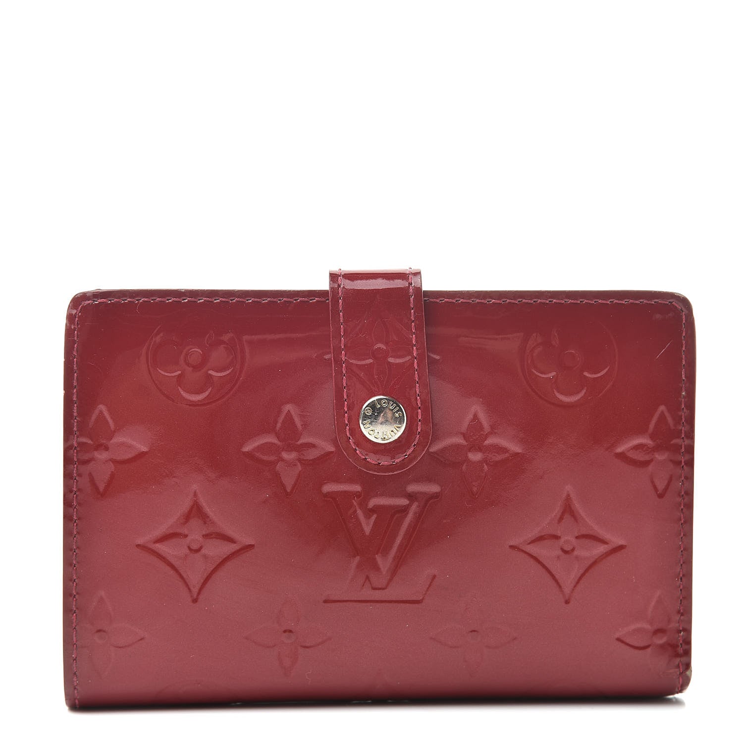 Louis Vuitton Vernis French Purse Wallet Pomme d'Amour 1 of 13