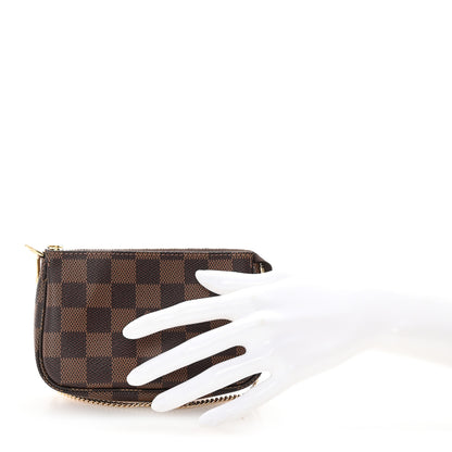 Louis Vuitton Damier Ebene Mini Pochette Accessories 2 of 8