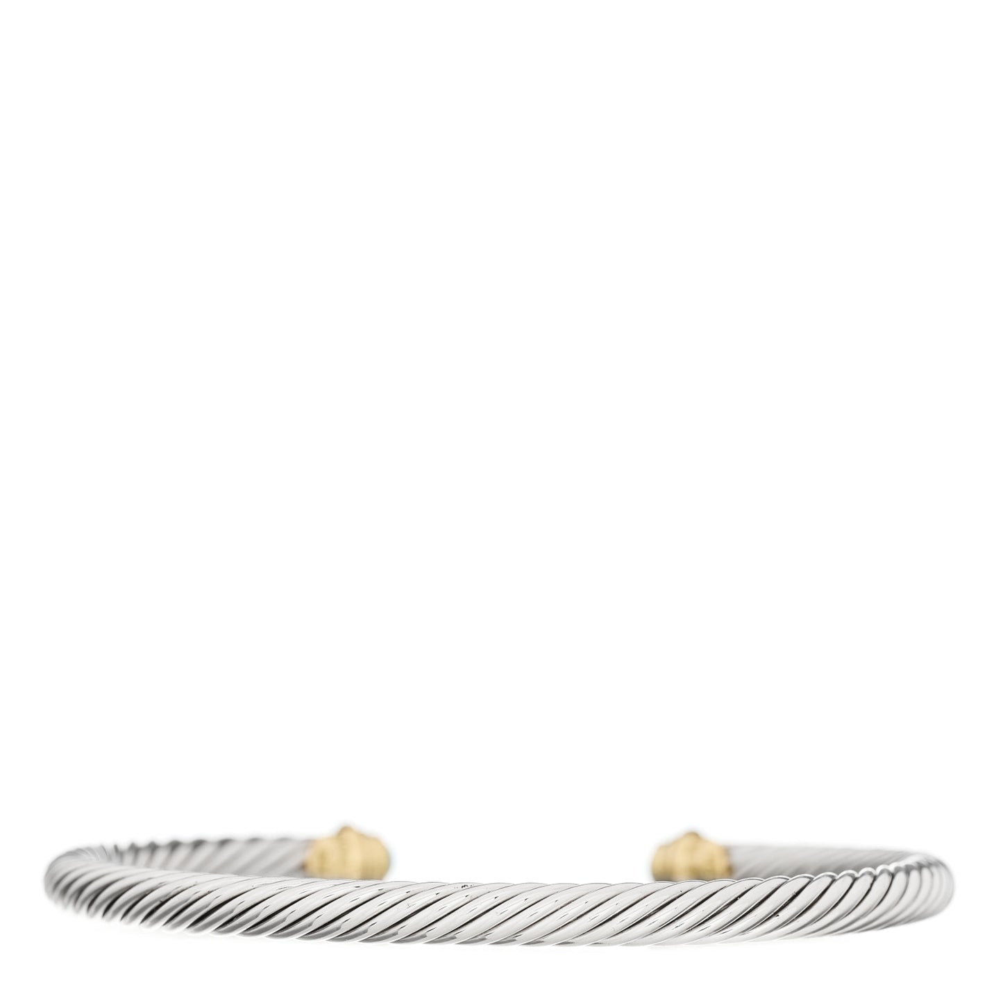 Sterling Silver 18K Yellow Gold Turquoise 4mm Cable Kids Birthstone Bracelet