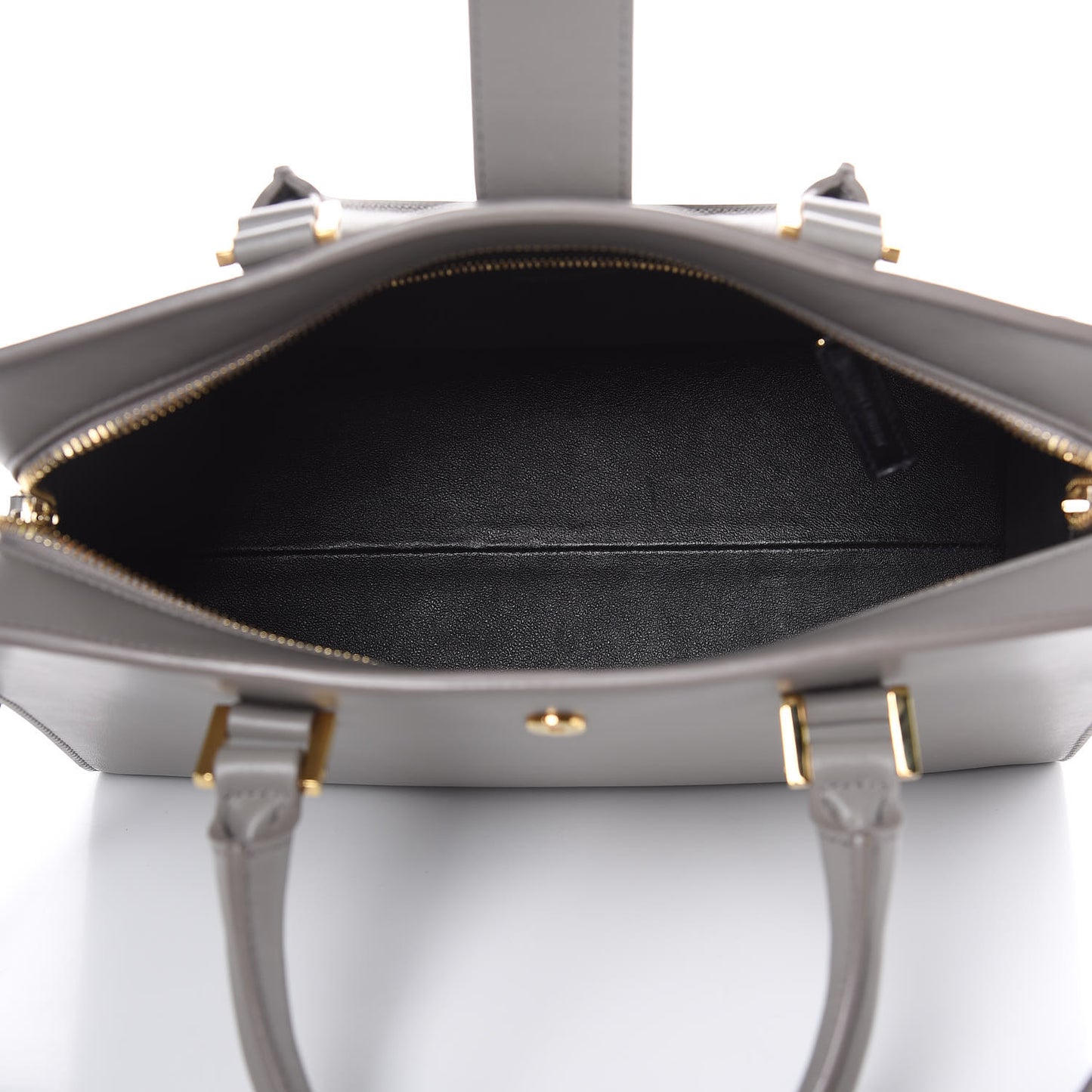 Smooth Calfskin Small Cabas Monogram Taupe