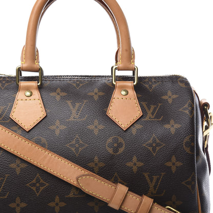 Louis Vuitton Monogram Speedy Bandouliere 25 11 of 11