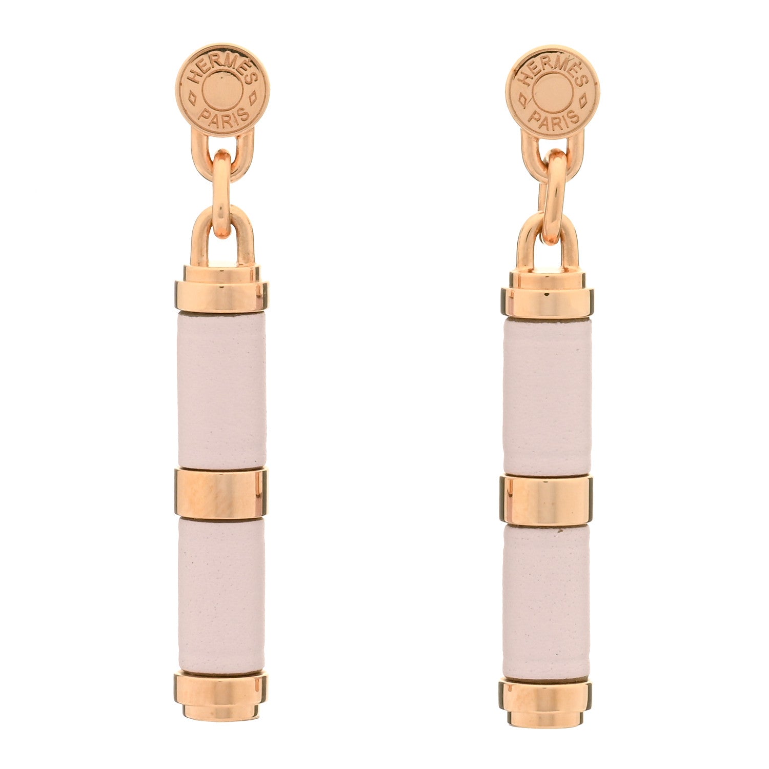 Hermes Swift PM Charniere Earrings Mauve Pale 1 of 3
