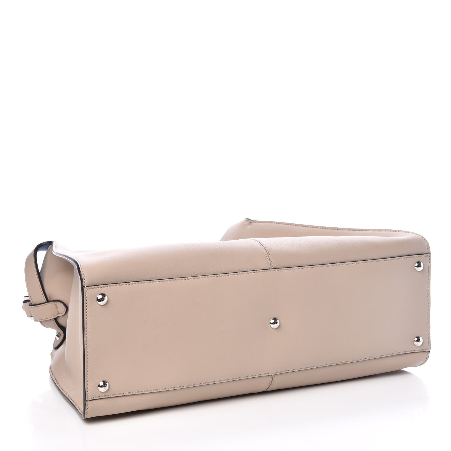 Fendi Vitello Seta Century Large Peekaboo X-Lite Nuvola Black 4 of 10
