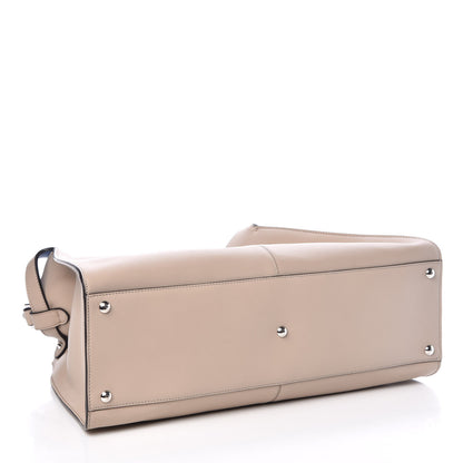 Fendi Vitello Seta Century Large Peekaboo X-Lite Nuvola Black 4 of 10