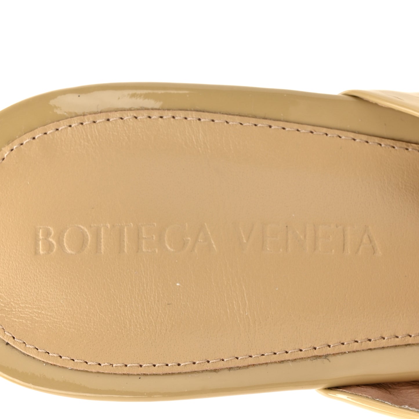 Patent Bunnie Mule Pumps 38.5 Cane Sugar