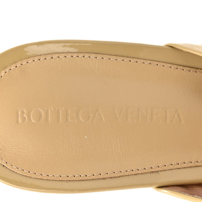 Bottega Veneta Patent Bunnie Mule Pumps 38.5 Cane Sugar 8 of 10