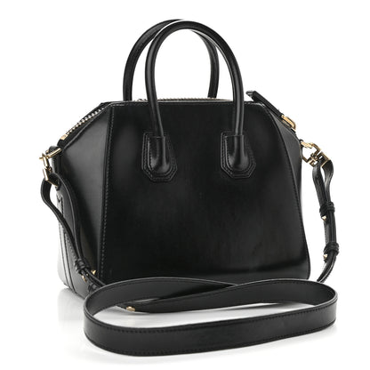 Givenchy Shiny Lord Calfskin Mini Antigona Black 3 of 12