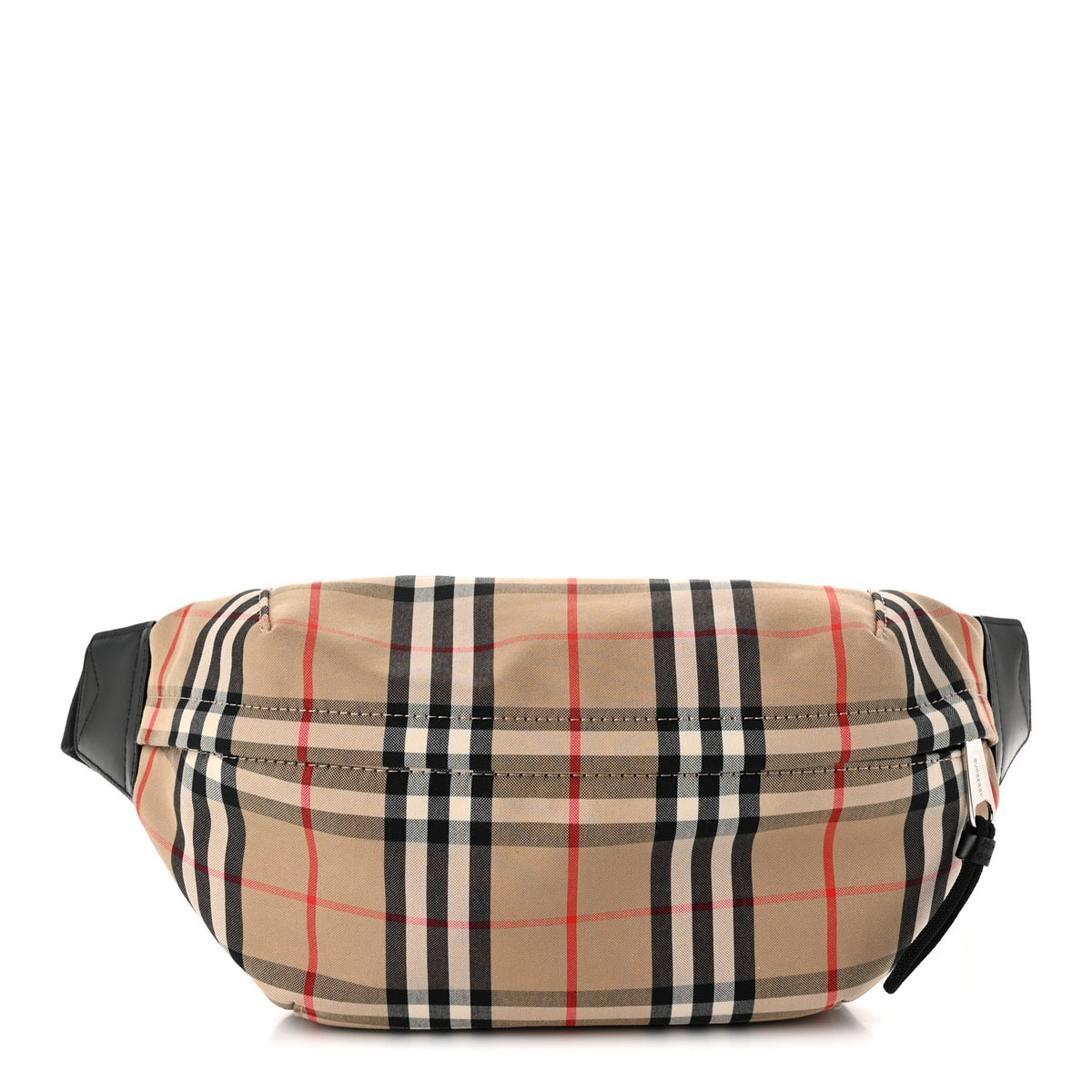 Nylon Vintage Check Medium Sonny Bum Bag  Archive Beige Black