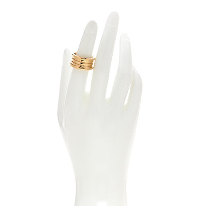 Bulgari 18K Yellow Gold B.Zero1 Three-Band Ring 51 5.75 2 of 5