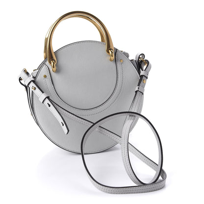 Chloe Calfskin Suede Small Pixie Bag Airy Grey 3 of 10
