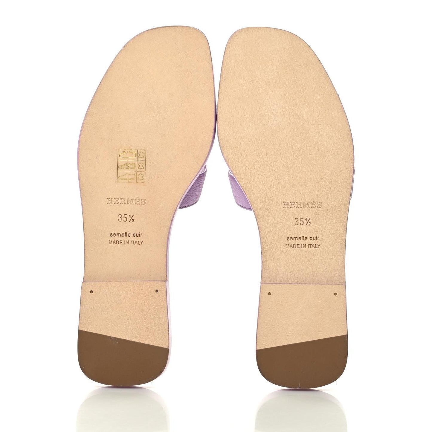 Epsom Oran Sandals 35.5 Violet Amethyst