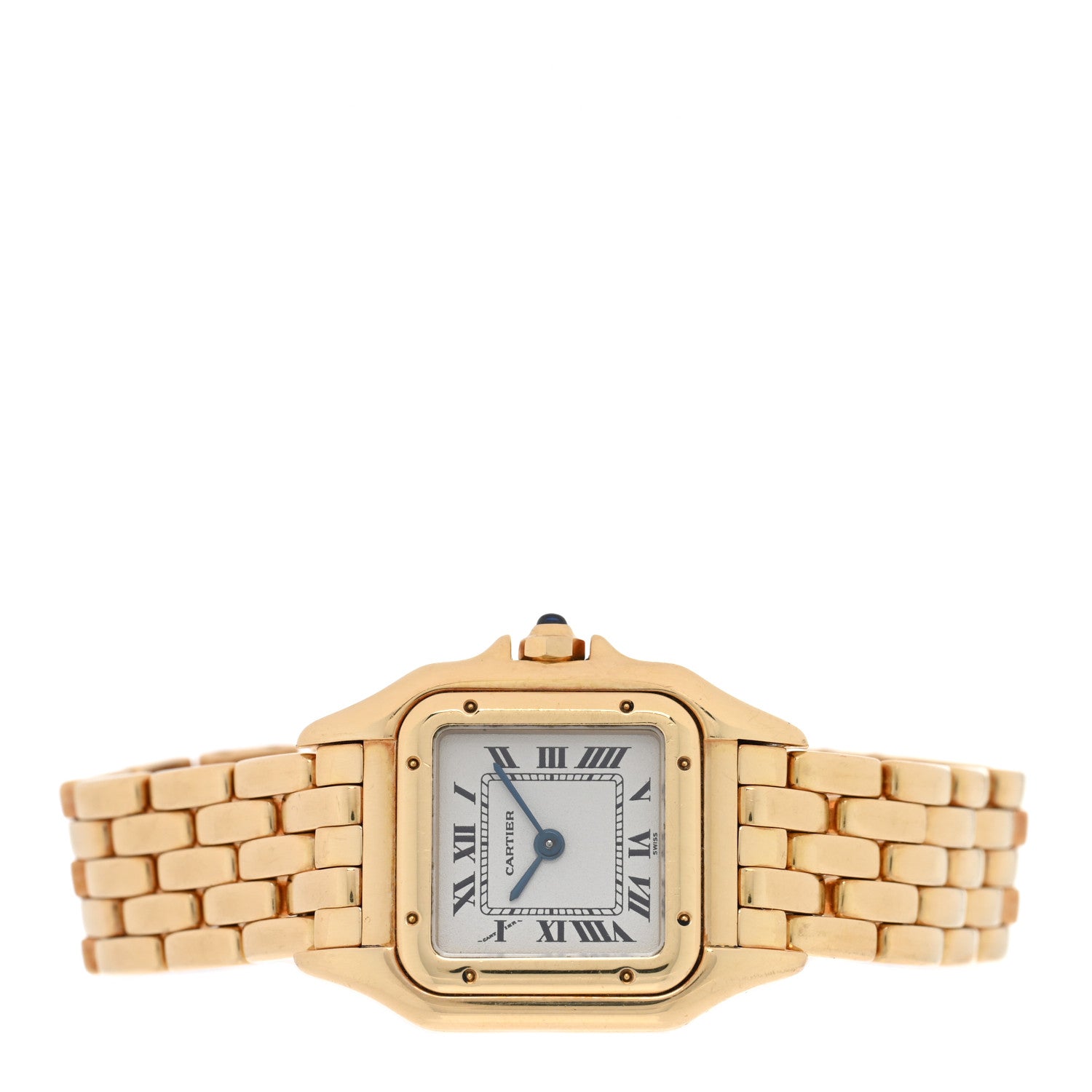 Cartier 18K Yellow Gold 22mm Panthere Quartz Watch 2 of 5