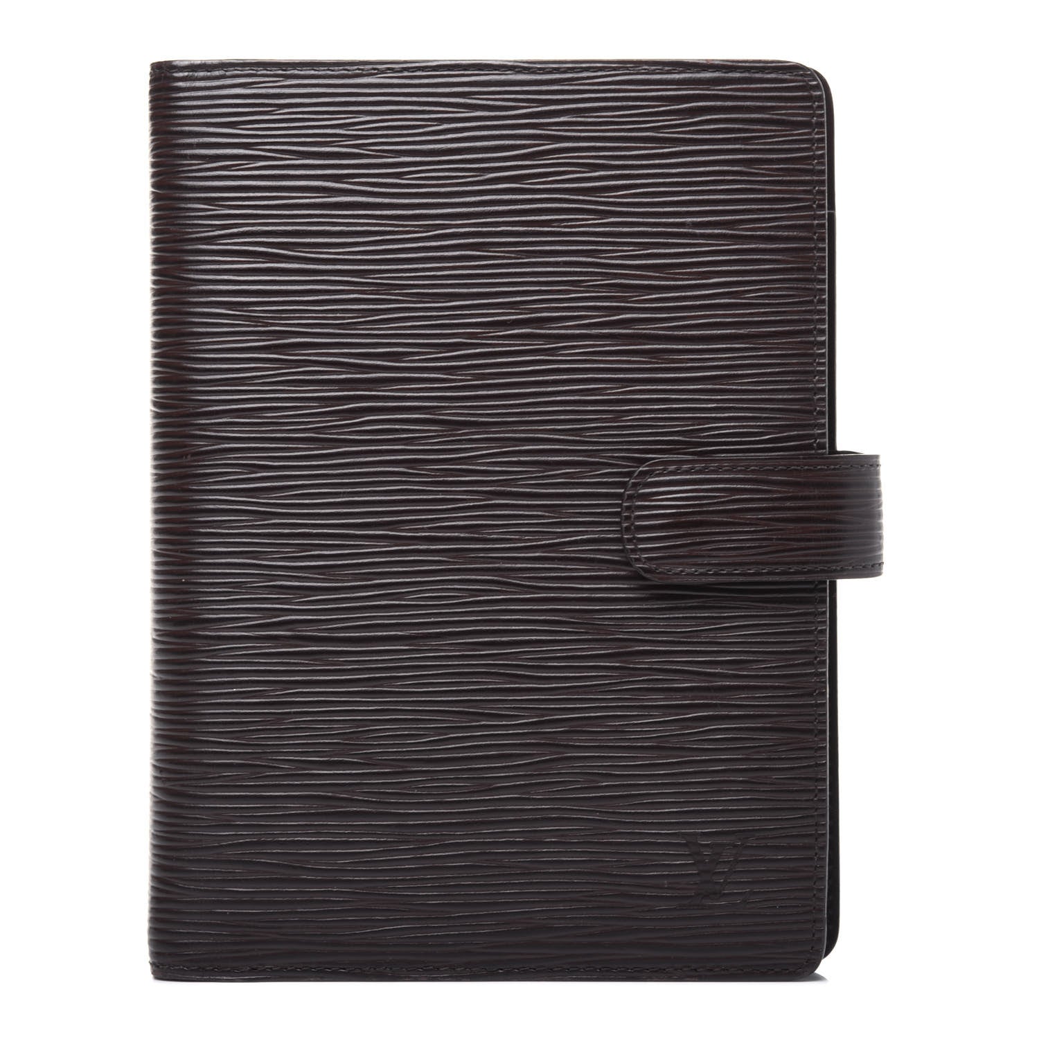 Louis Vuitton Epi Medium Ring Agenda Cover Moka 1 of 14