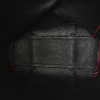 Balenciaga Veau Baltimore Double Sided Small Everyday Tote Rouge Vermeil Black 6 of 9