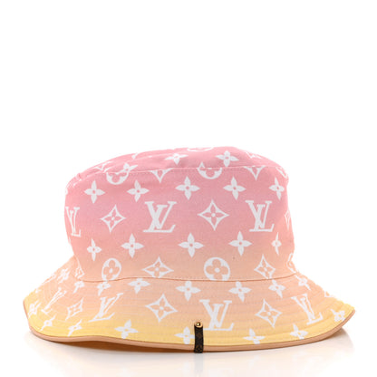 Louis Vuitton Monogram Canvas Bucket Hat M Light Pink 4 of 9